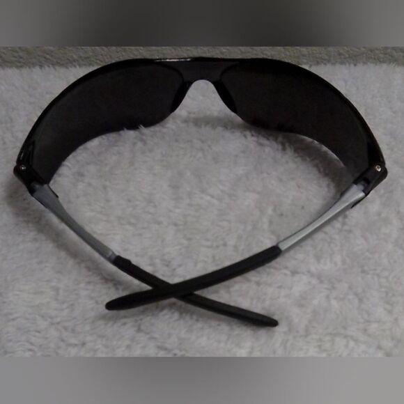 Fastenal Body Guard Black Wrap Safety Sunglasses BZ87+” - Picture 3 of 6
